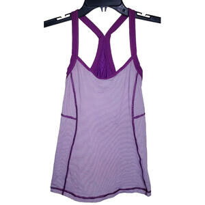 Womens Lululemon Sleeveless Athletic Work Out Tank Top Size 4